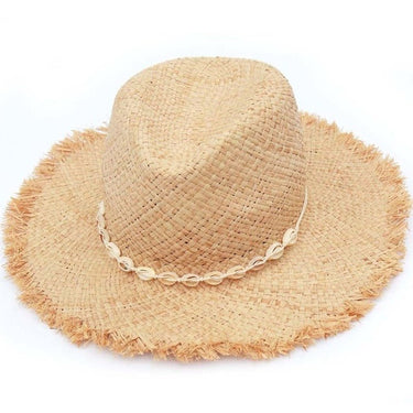 chapeau paille paysan decore